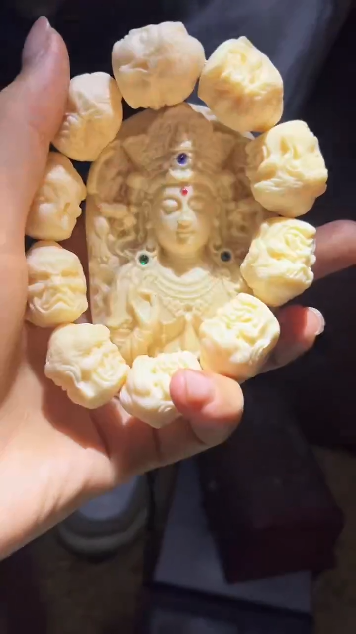 【闪购商品】方形观音和一面佛魔手串