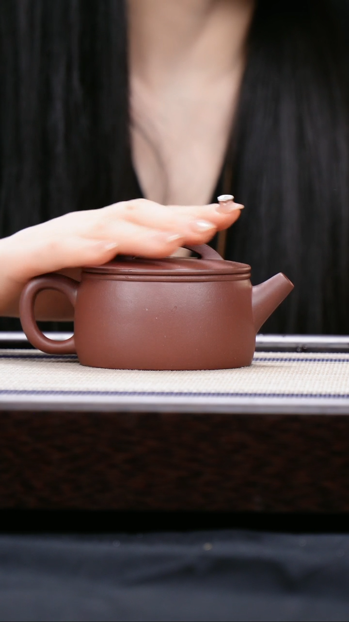 【闪购商品】紫砂茶壶原矿紫泥 全手工 汉瓦壶 