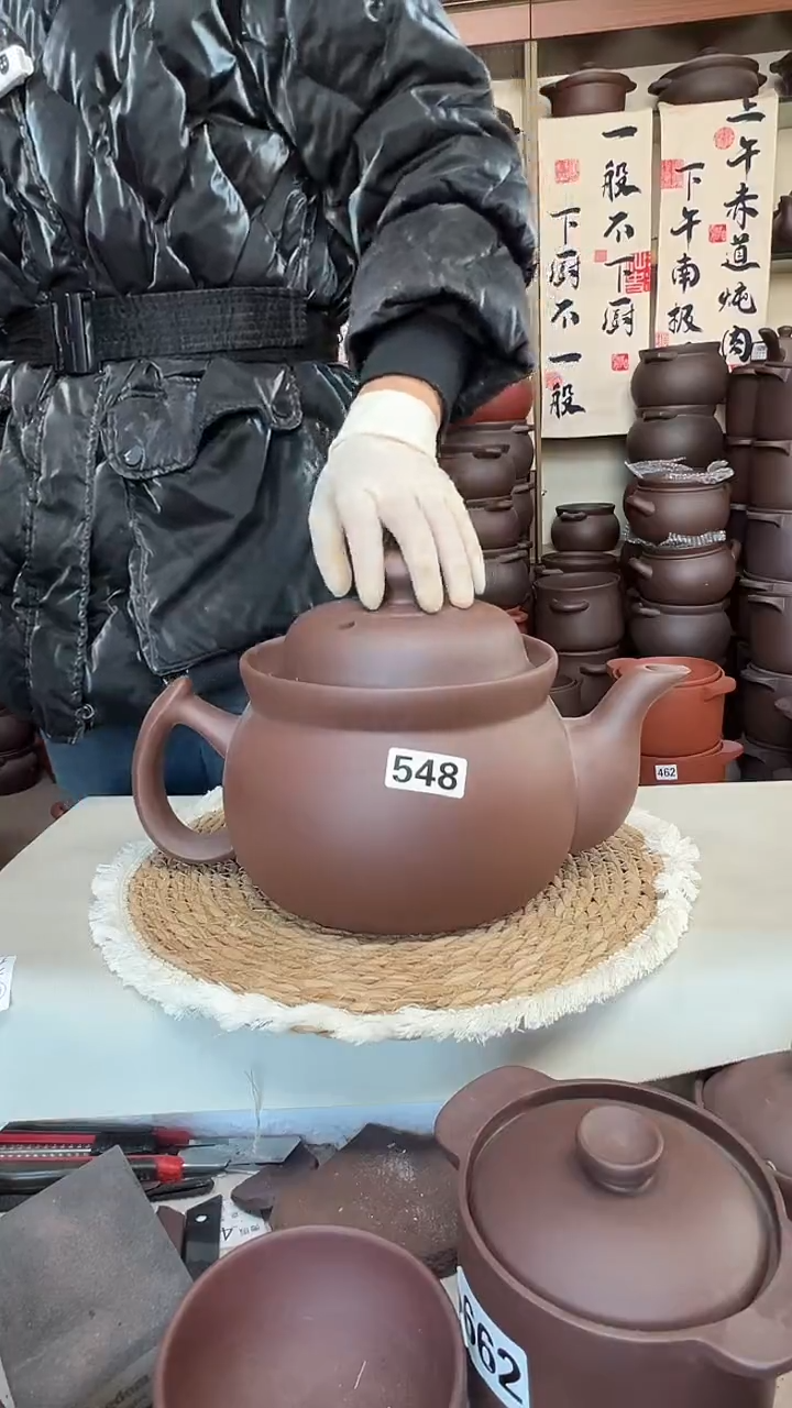 宜兴紫砂微瑕3升正把养生壶548