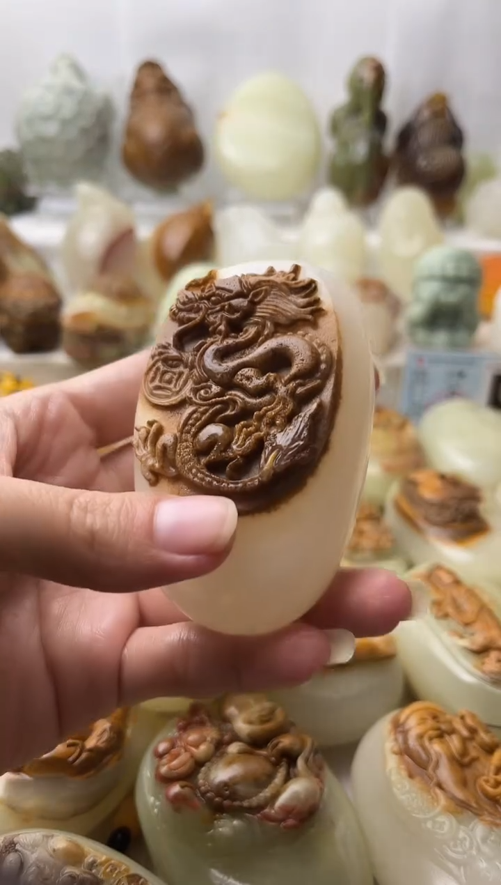 石材古青石棉纹正常不退换盘龙