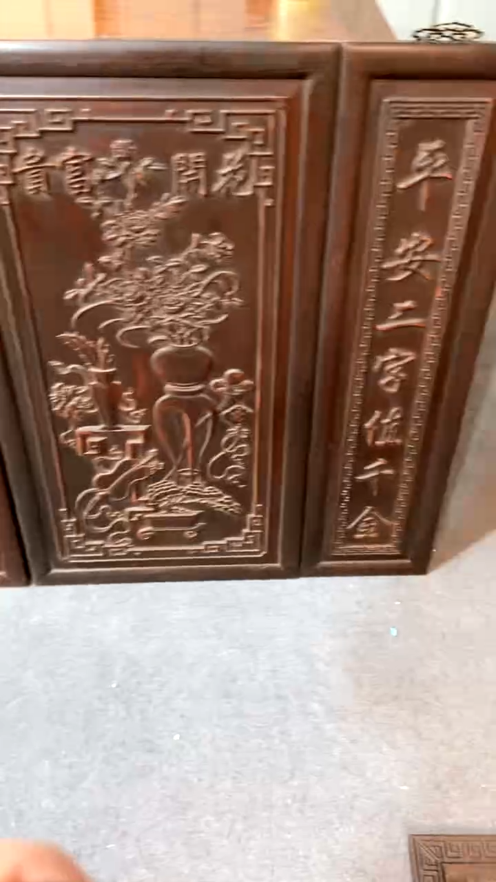 【闪购商品】木A657紫檀雕刻一直播间为准