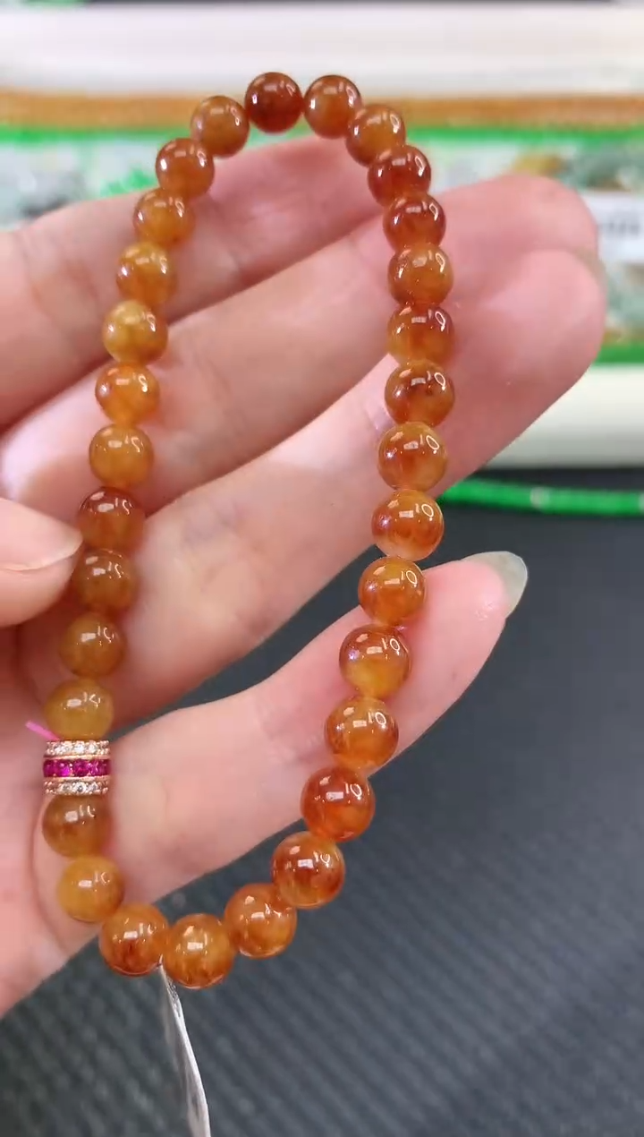 未镶嵌手串翡翠62|3800