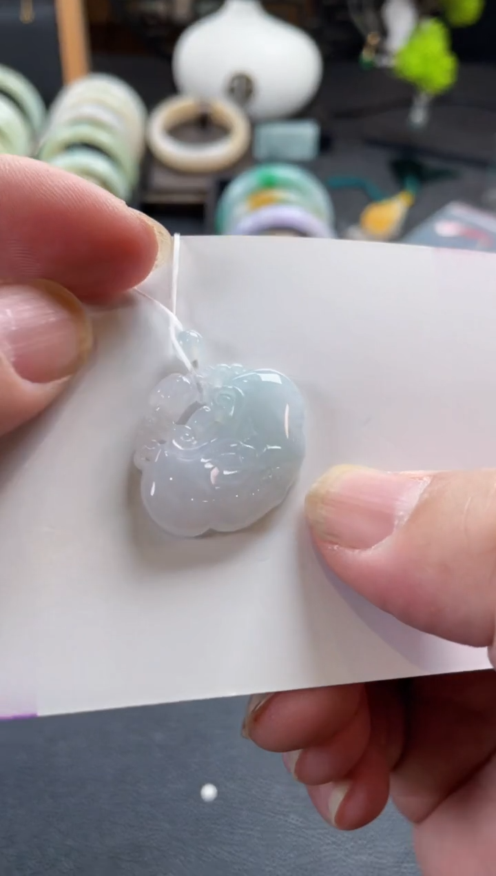 【闪购商品】翡翠颈饰未镶嵌吊坠