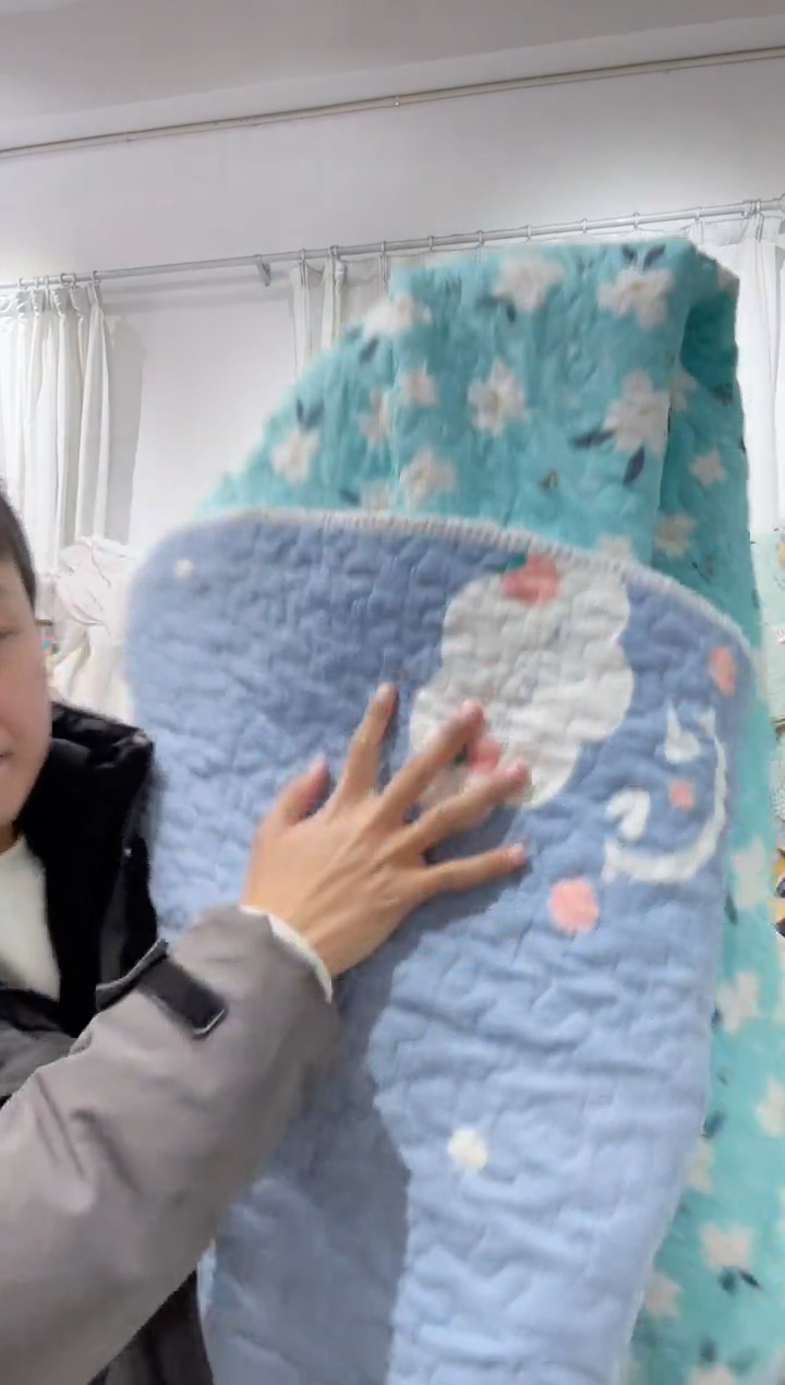 棉200*230纯棉床盖12号微瑕