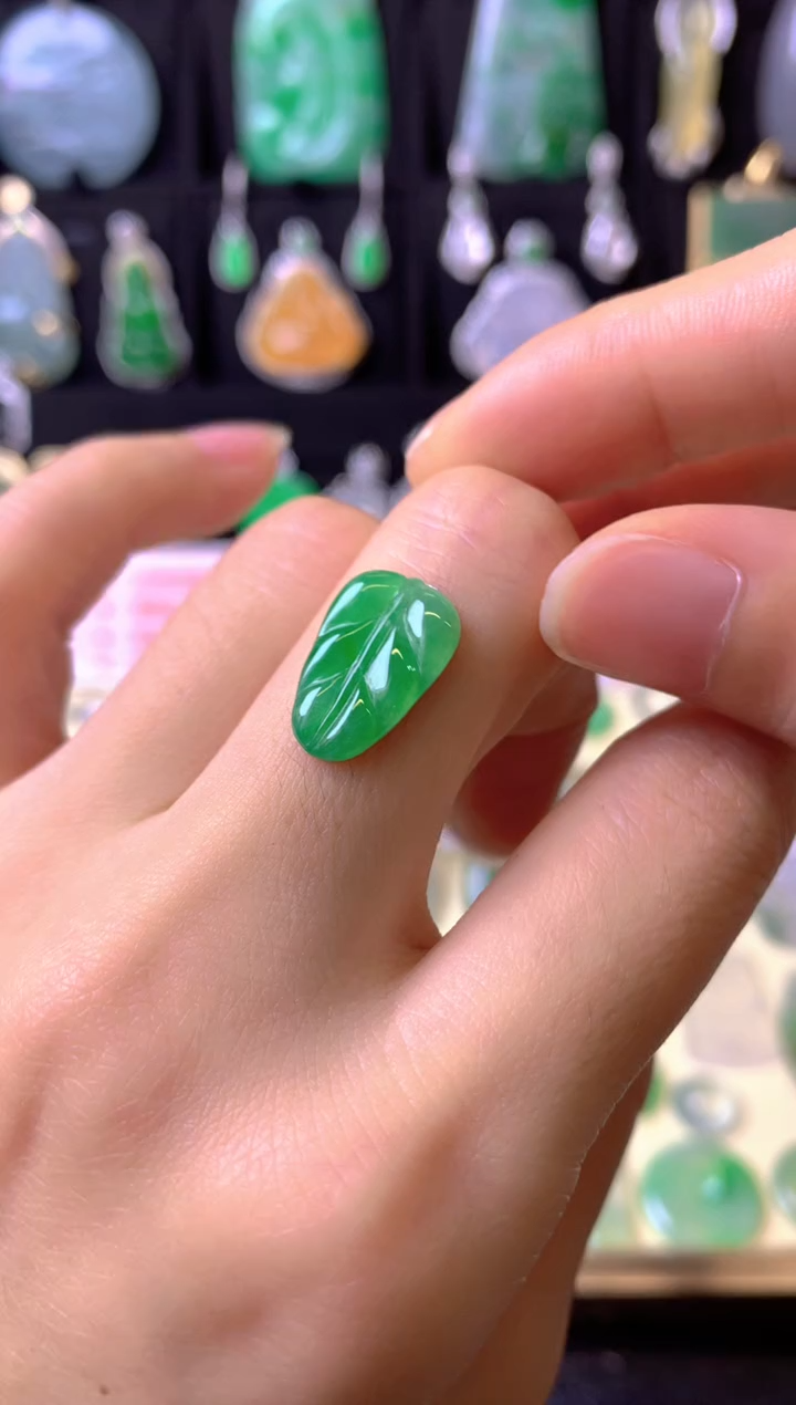【闪购商品】定制翡翠未镶嵌1裸玉（客户意向镶嵌）