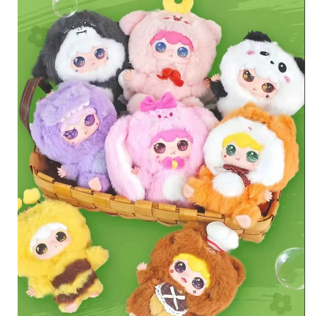 【琳琳】kimipapa动物毛绒创意饰品