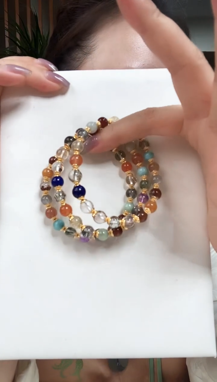 水晶手串未镶嵌250329023多样性发一