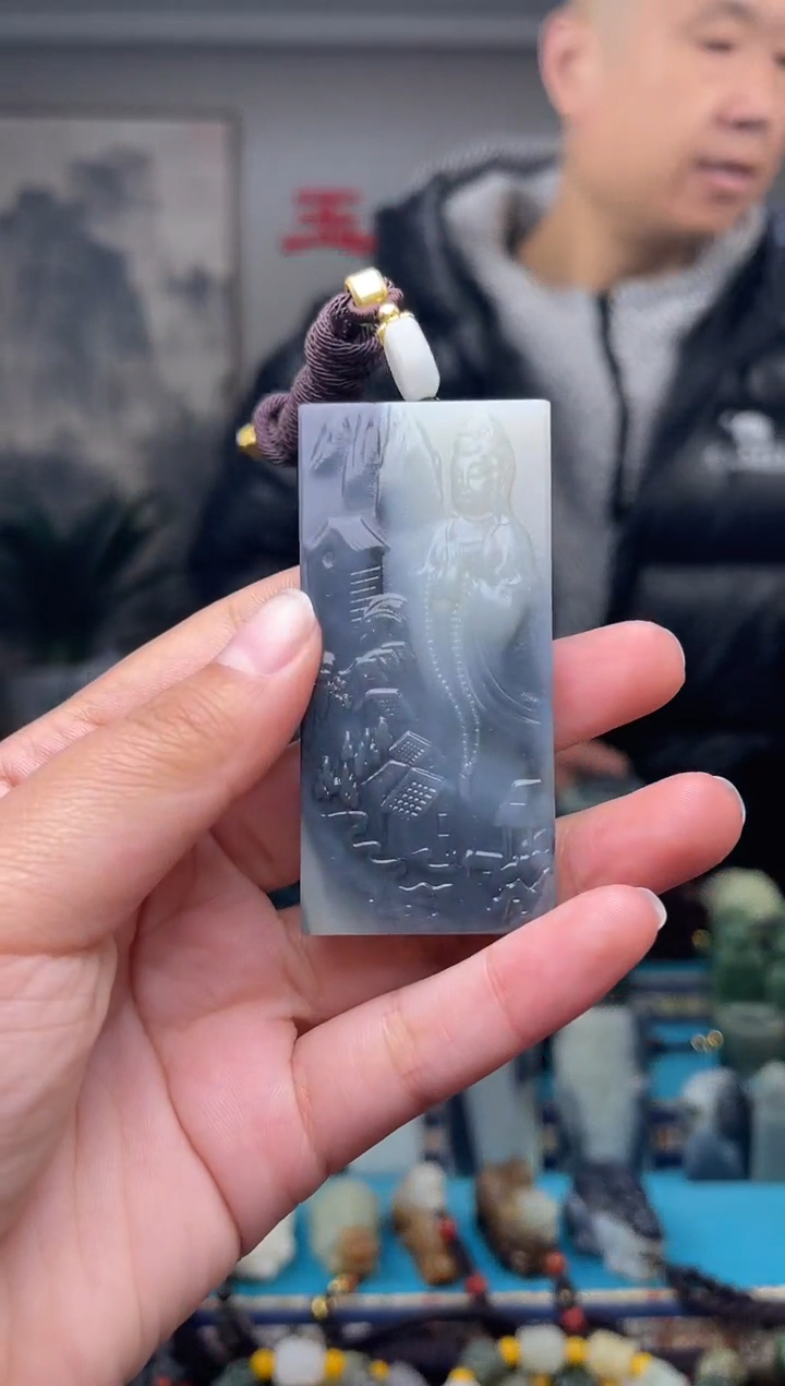 未镶嵌和田玉挂件1