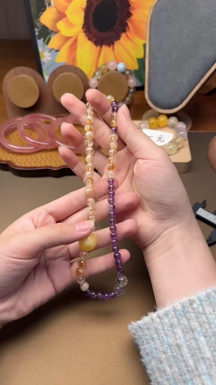 未镶嵌手串水晶1