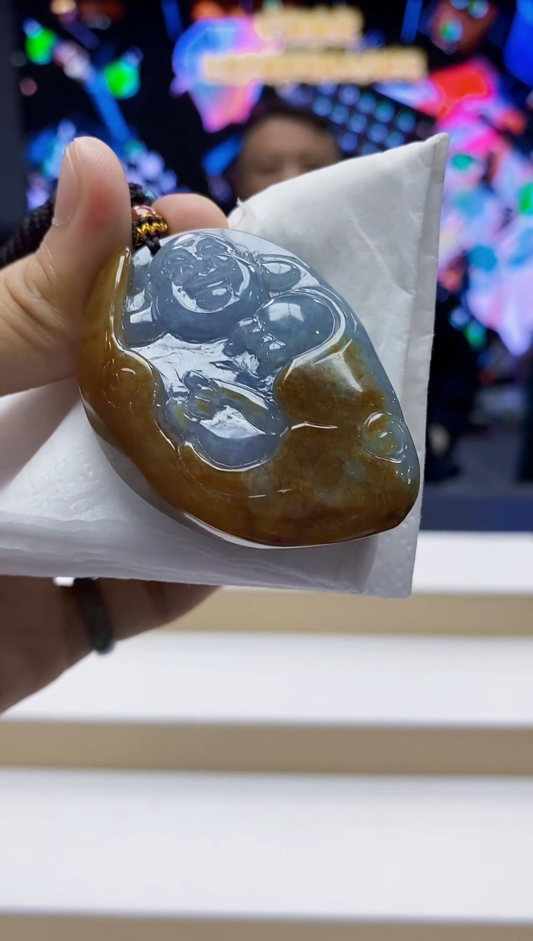 未镶嵌定制翡翠-毛货挂件12