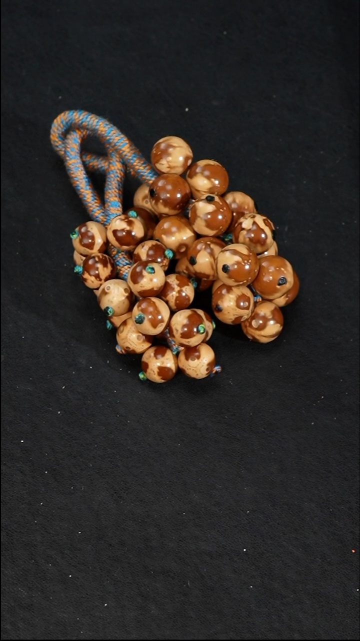 手串紫金鼠熊猫正圆光珠葡萄串