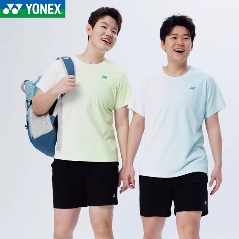 YONEX/尤尼克斯新款YY羽毛球服运动服T恤上衣短袖115085/215085