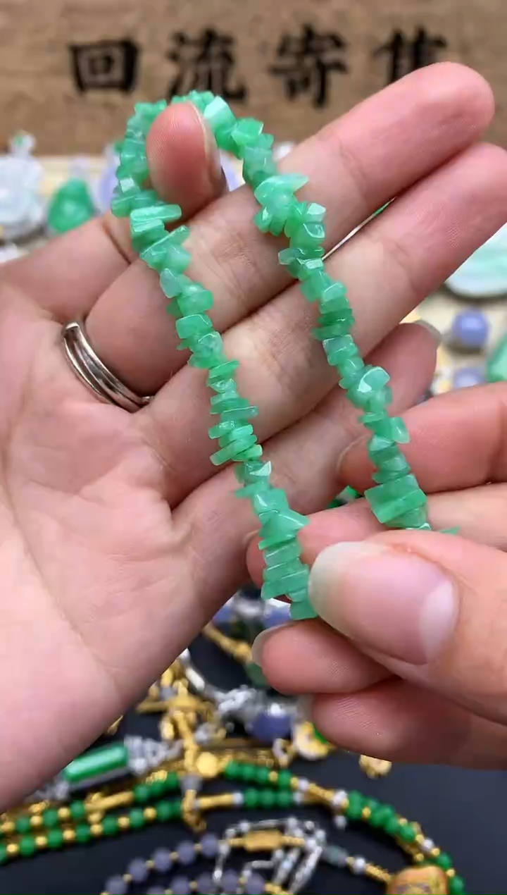 【闪购商品】翡翠手串未镶嵌469-中国好珍宝