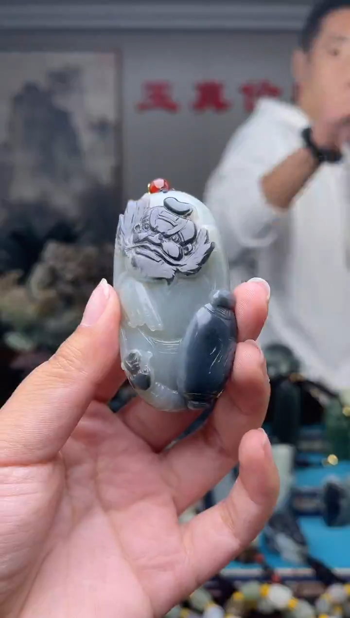 未镶嵌和田玉挂件1