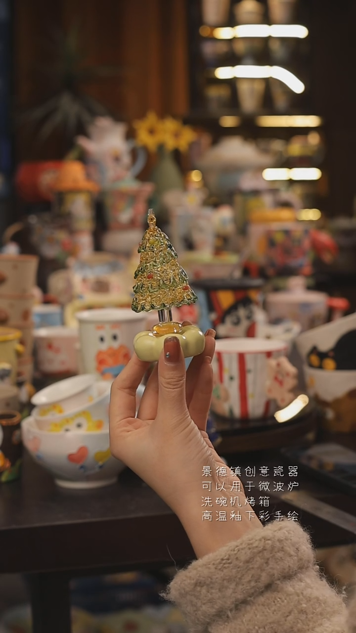 景德镇釉下彩绘设计师款式陶瓷