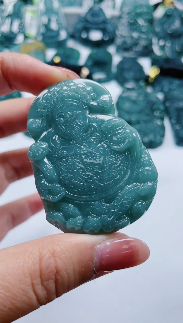 【闪购商品】翡翠颈饰未镶嵌多样性发货一件发货-财神