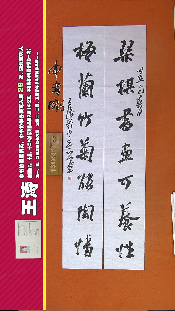 【闪购商品】书法332C王涛书法作品