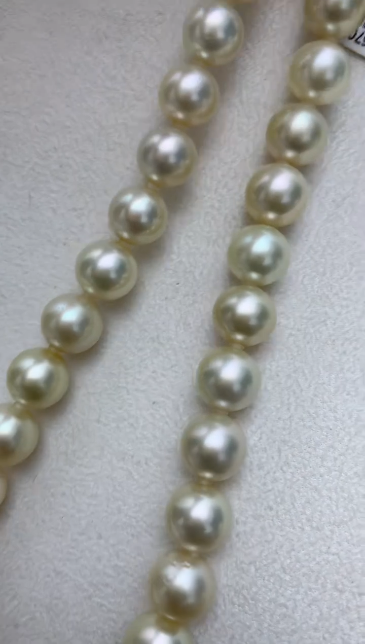 项链未镶嵌海水珍珠e32 