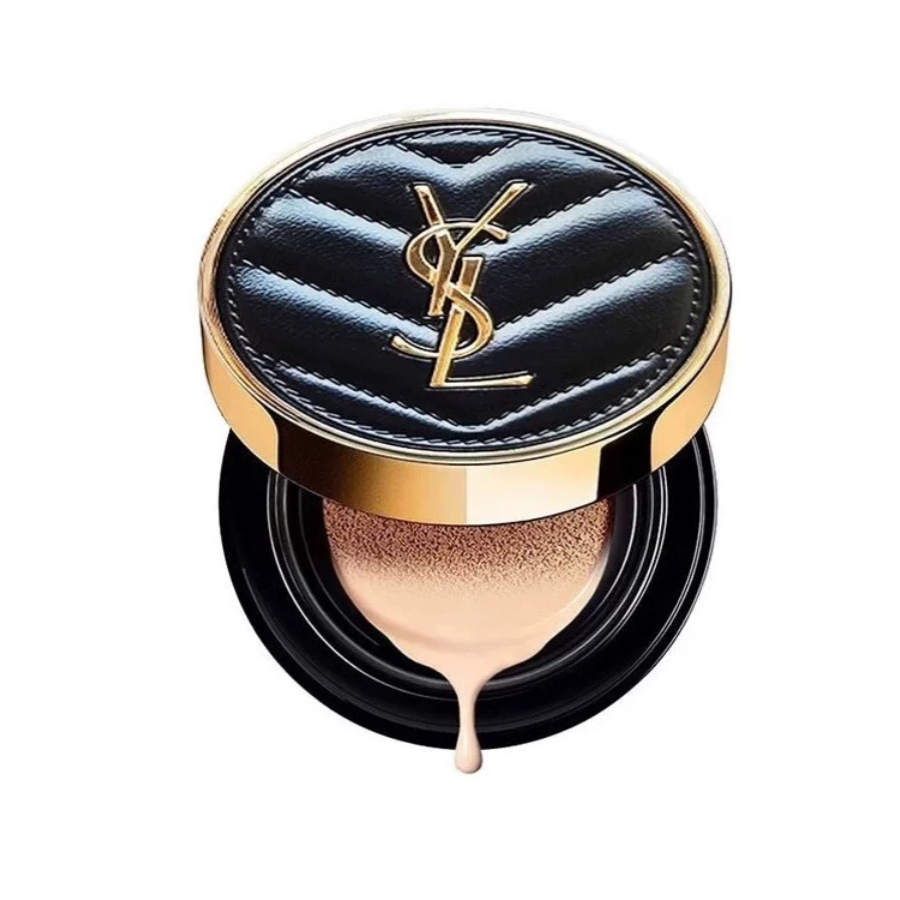 YSL/圣罗兰黑皮革气垫#B20中样5g（开封不退）经典恒久无痕无瑕丝绒