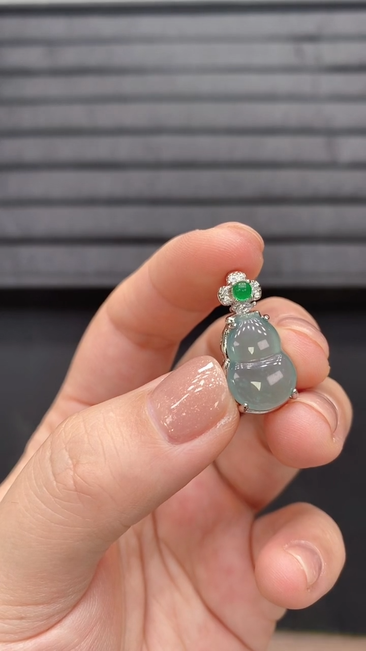 吊坠(不含链)合金翡翠金**华JJ0058