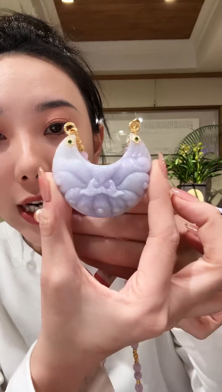 【闪购商品】翡翠颈饰未镶嵌国风