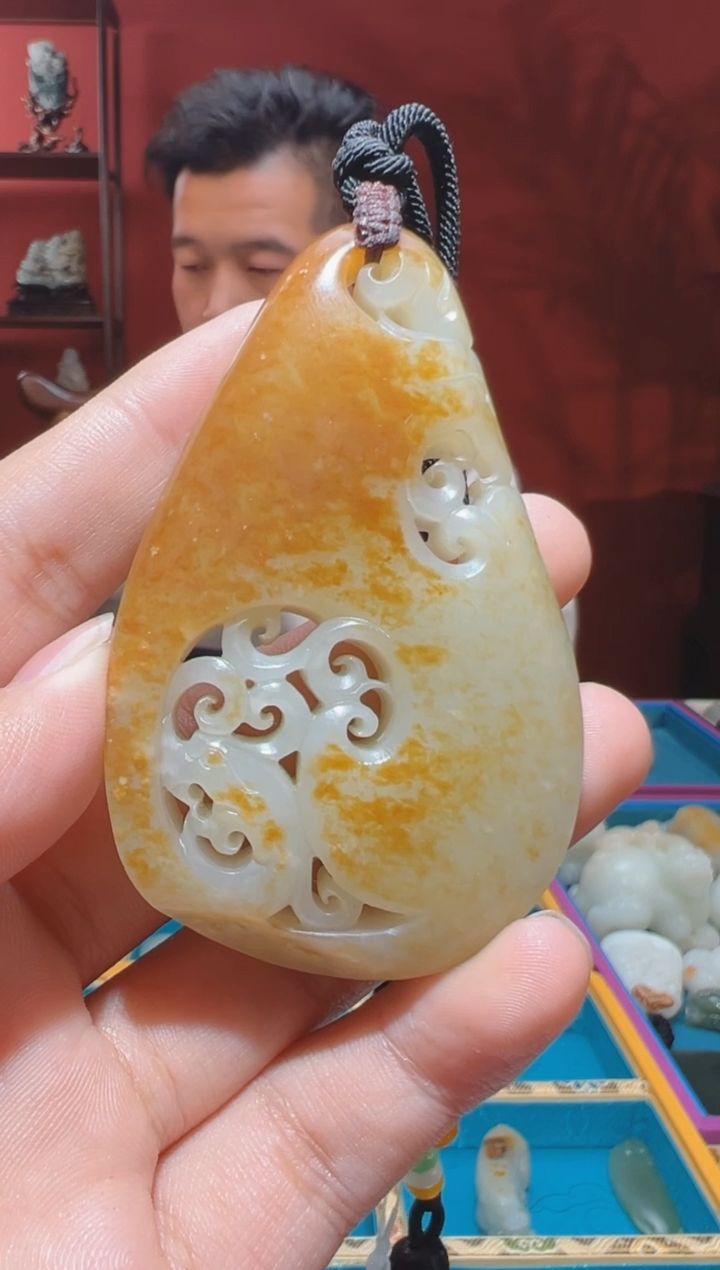 【闪购商品】和田玉吊坠(不含链)未镶嵌1