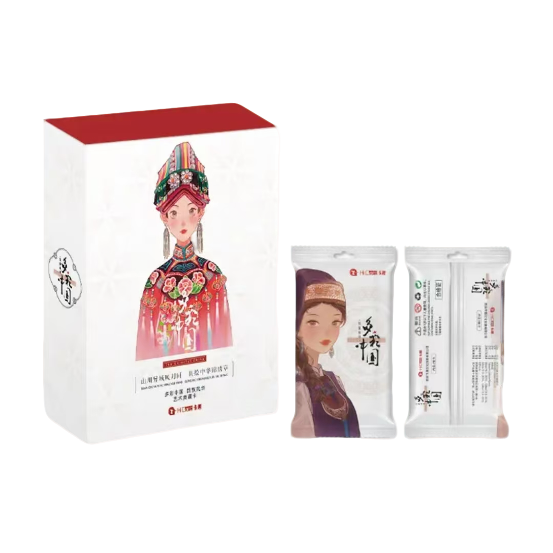 （推推）Hi card卡趣 《多彩中国 》民族风华艺术典藏卡盲盒