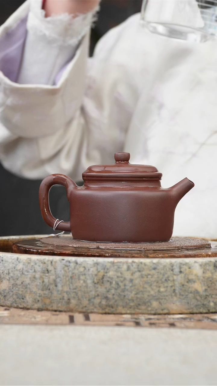 【闪购商品】紫砂茶壶紫泥德钟