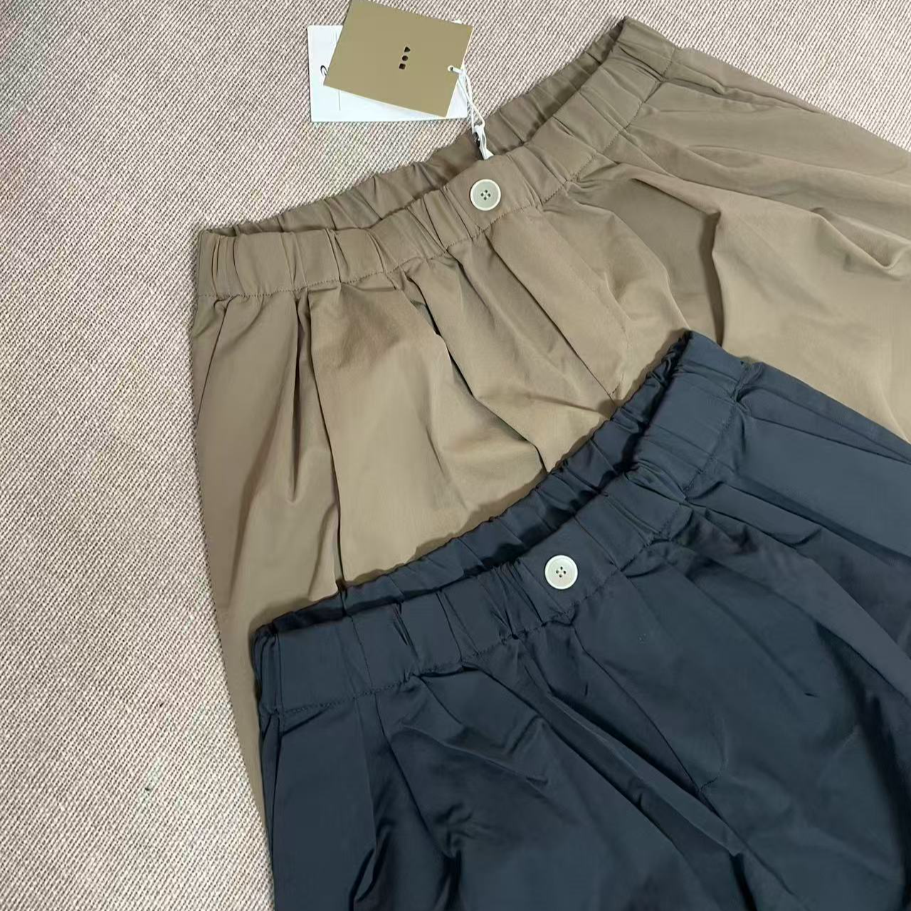 AKZ300两色重磅西装工装裤 男女同款 闭眼入