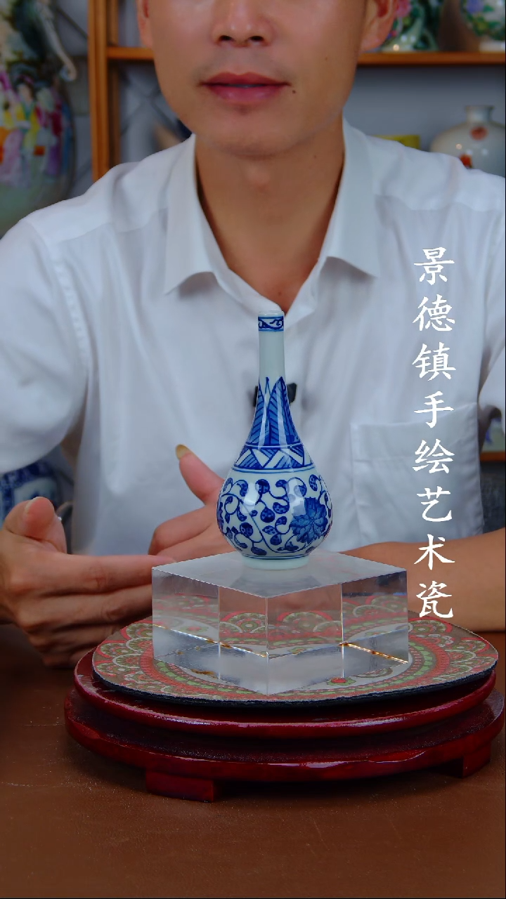 现代景德镇手工手绘陶瓷摆件10