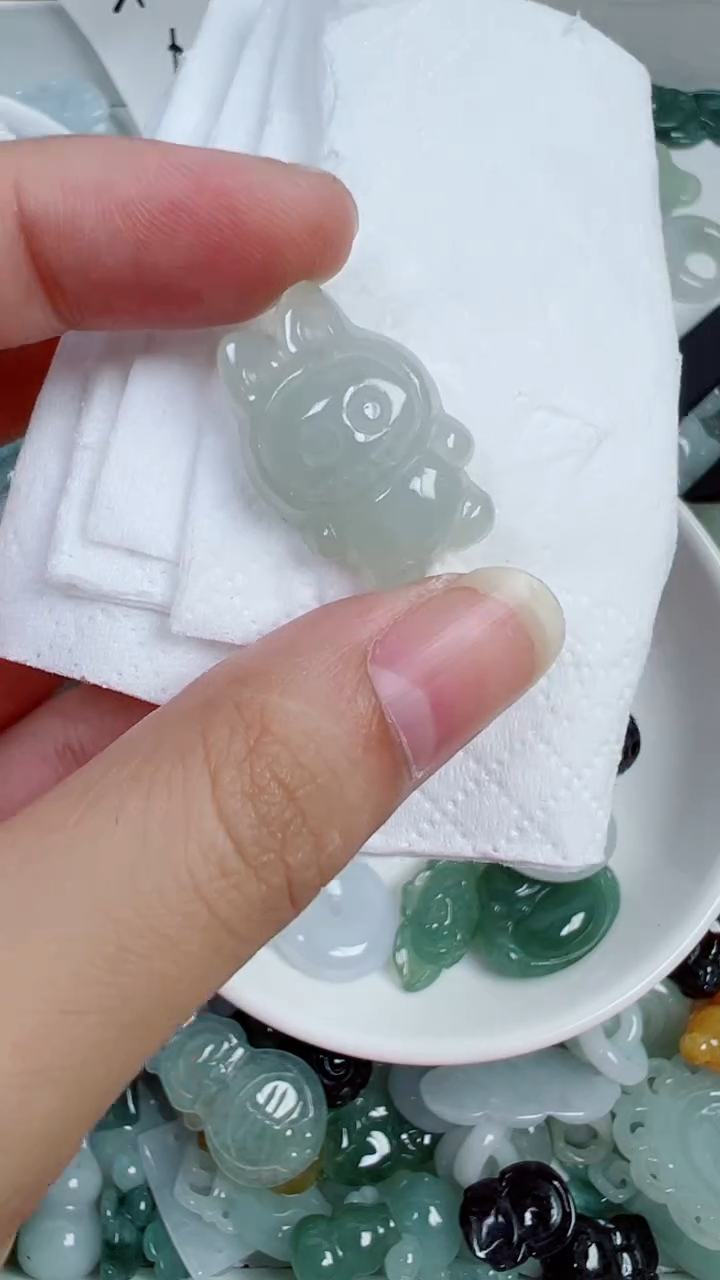 散珠翡翠108号链接,A货翡翠