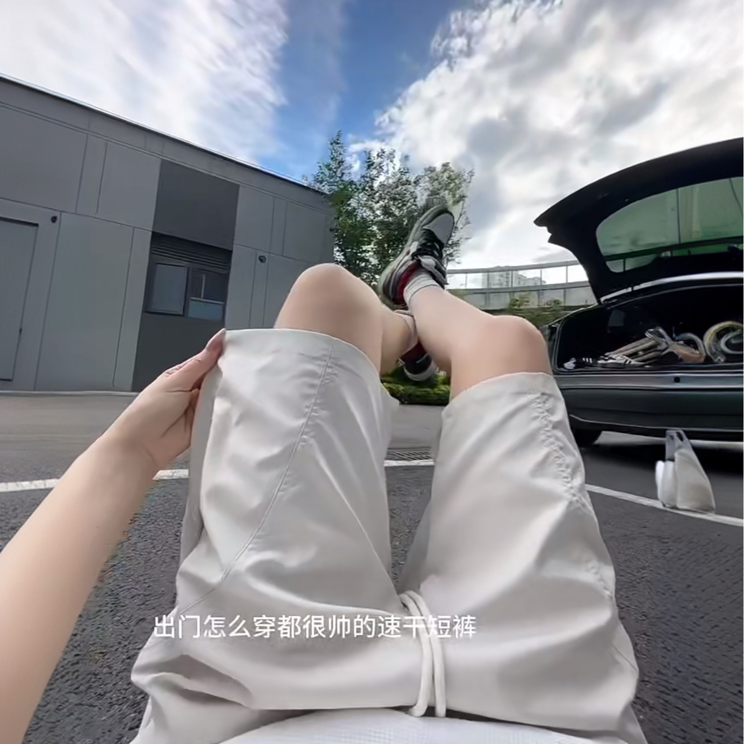 青少年运动休闲短裤男生夏季新款松紧腰直筒宽松半截裤百搭五分裤