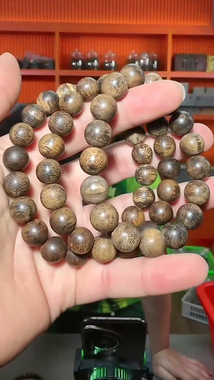沉香手串a54沉水单圈1.1多样性发一