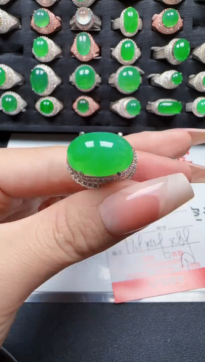 【闪购商品】翡翠戒指未镶嵌3072翡翠