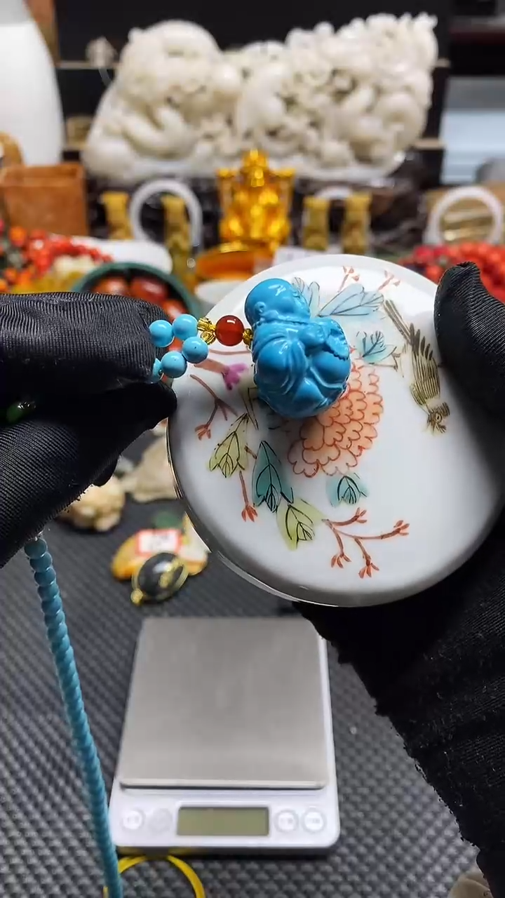 【闪购商品】瓷片瓷器瓷片 摆件1个