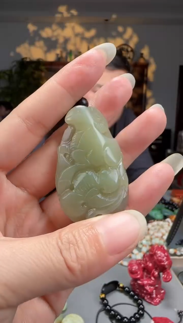 【闪购商品】和田玉颈饰未镶嵌拍一发一多样性发货