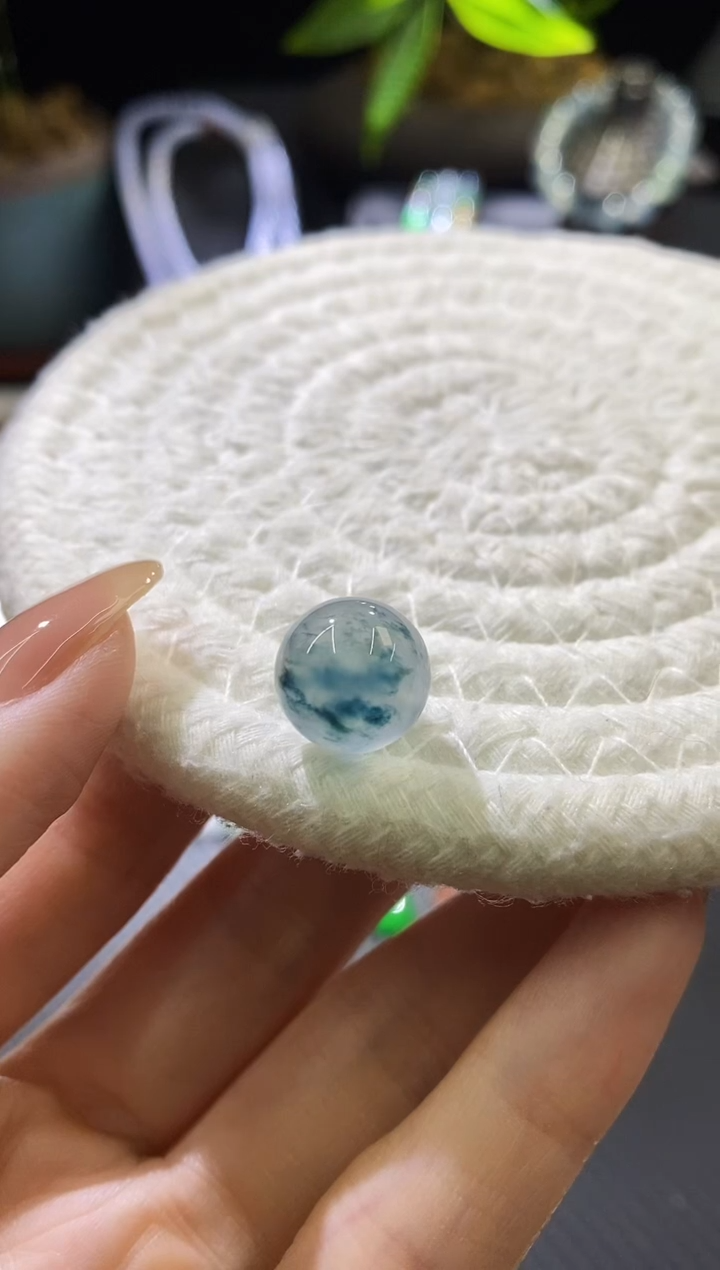 未镶嵌挂件翡翠択****）单珠（尾款）