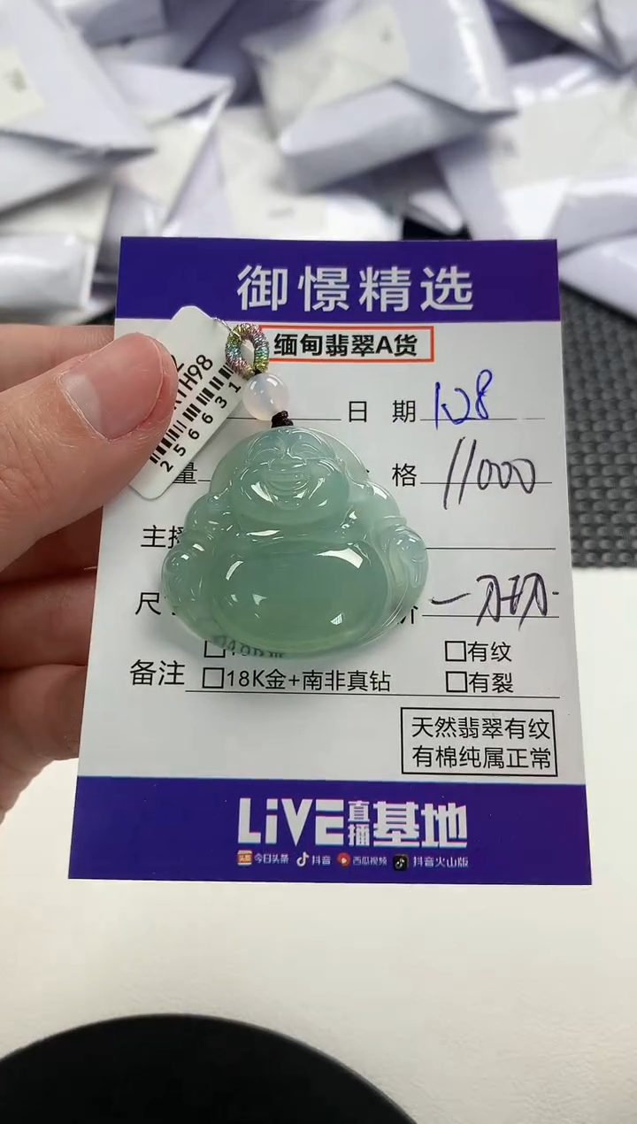 【闪购商品】翡翠颈饰未镶嵌135         