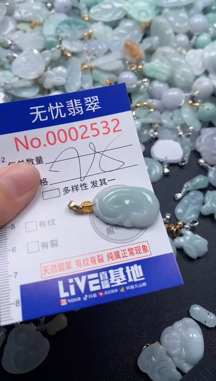 颈饰未镶嵌翡翠2532