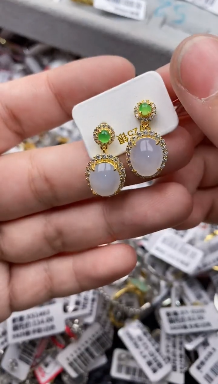 【闪购商品】翡翠戒指银S925镶嵌88888---2