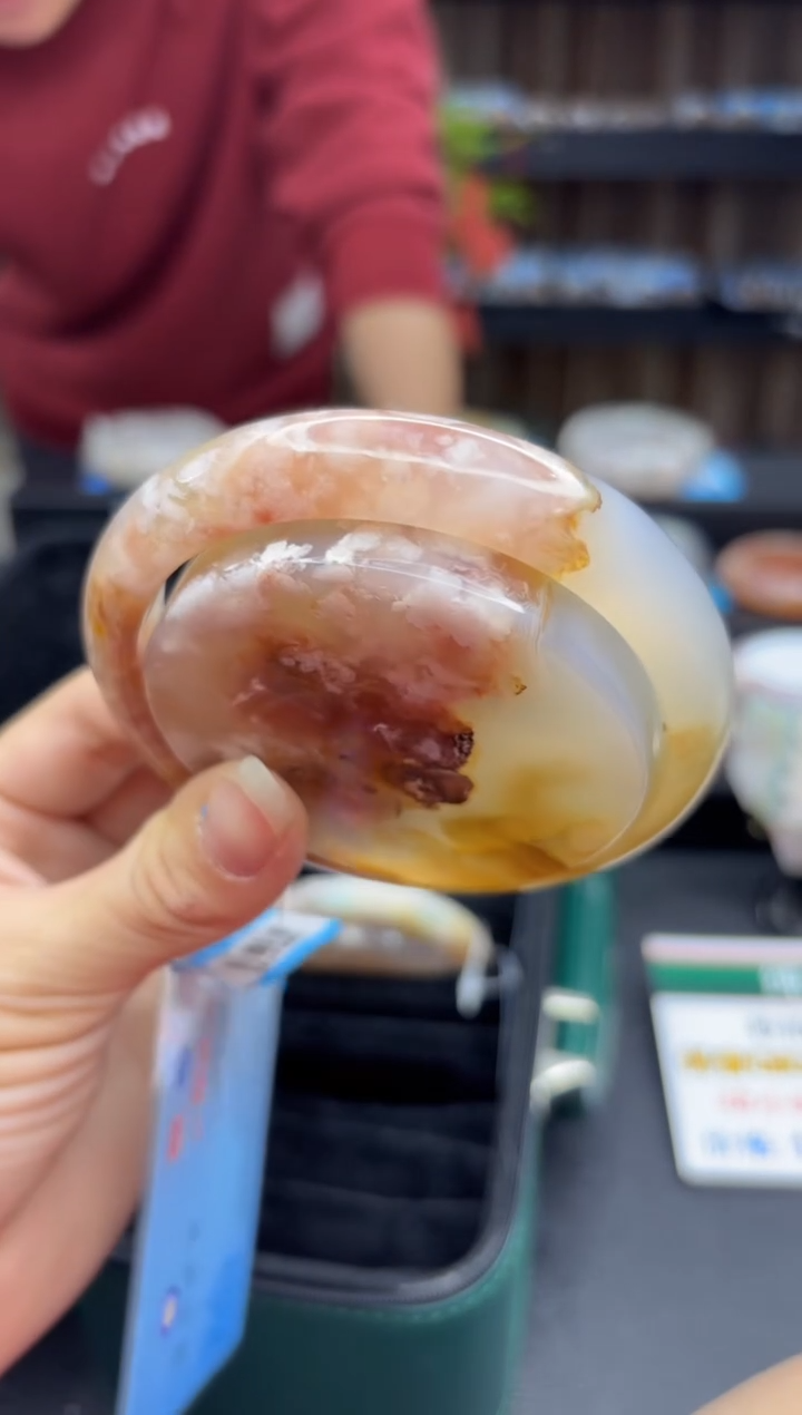 【闪购商品】石英质玉手镯未镶嵌279（65圈赠送镯心）