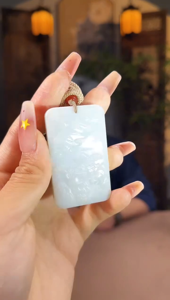 和田玉未镶嵌颈饰S820