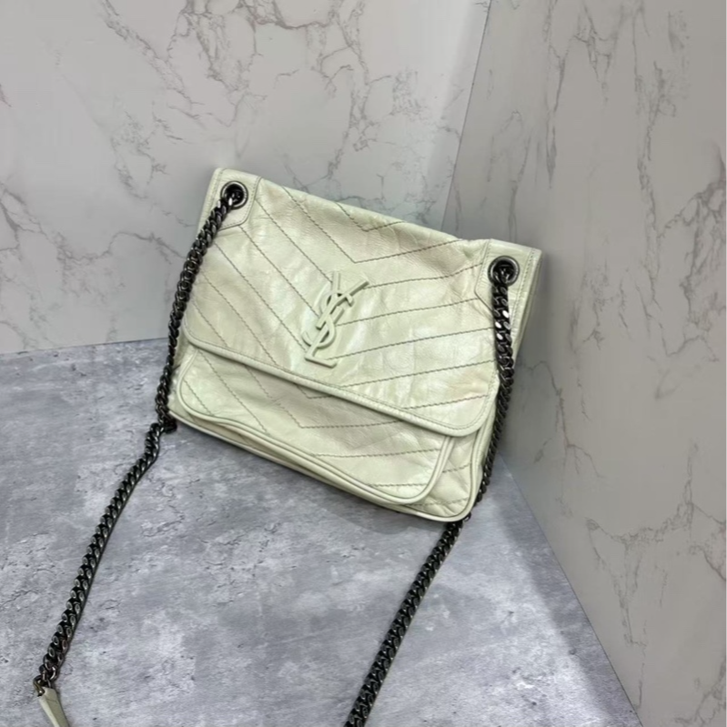 95新 YSL/圣罗兰 乱乱子中古/女士/单肩包/108297