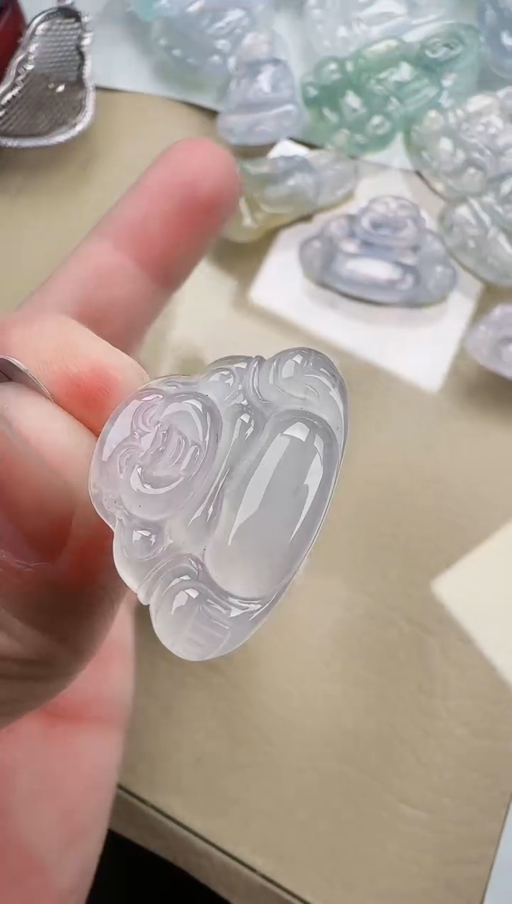 颈饰未镶嵌翡翠缅甸翡翠a货