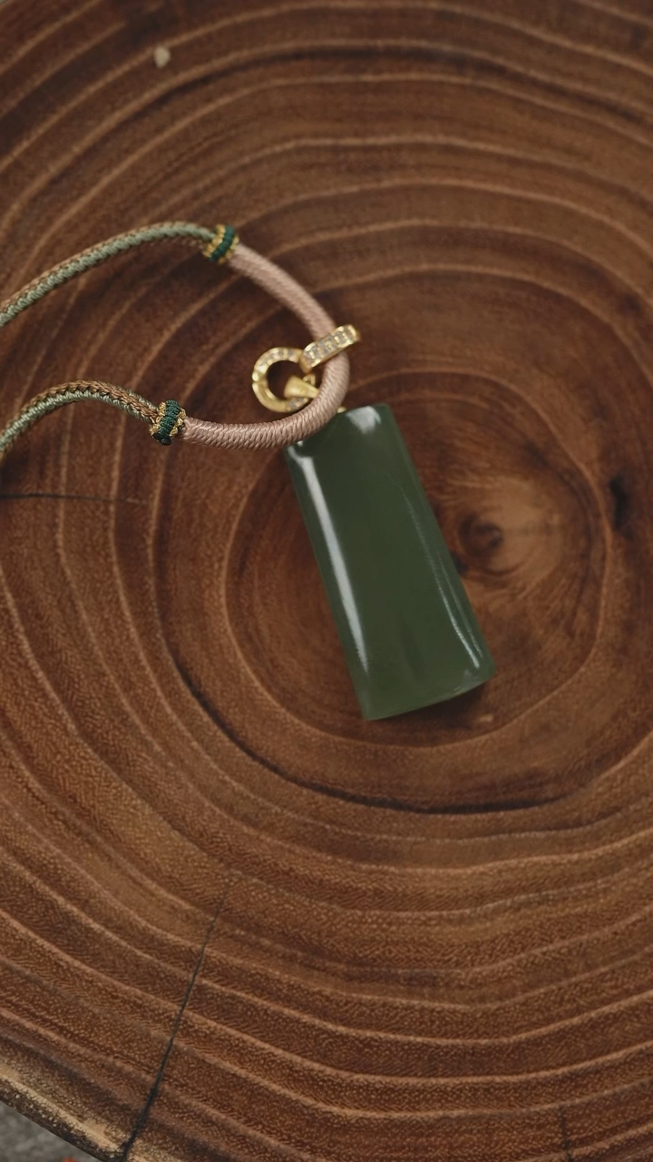 【闪购商品】和田玉吊坠未镶嵌无事牌吊坠 B120609