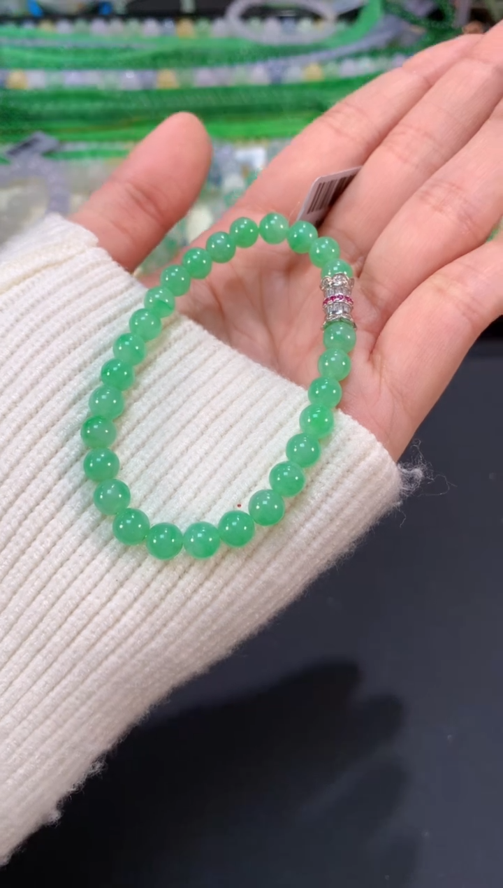 【闪购商品】翡翠手链未镶嵌A207|9800