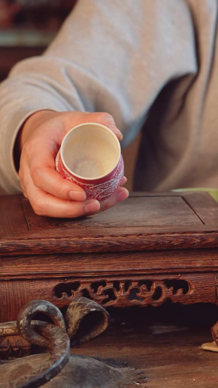 妮*?老昌号手工手绘茶器