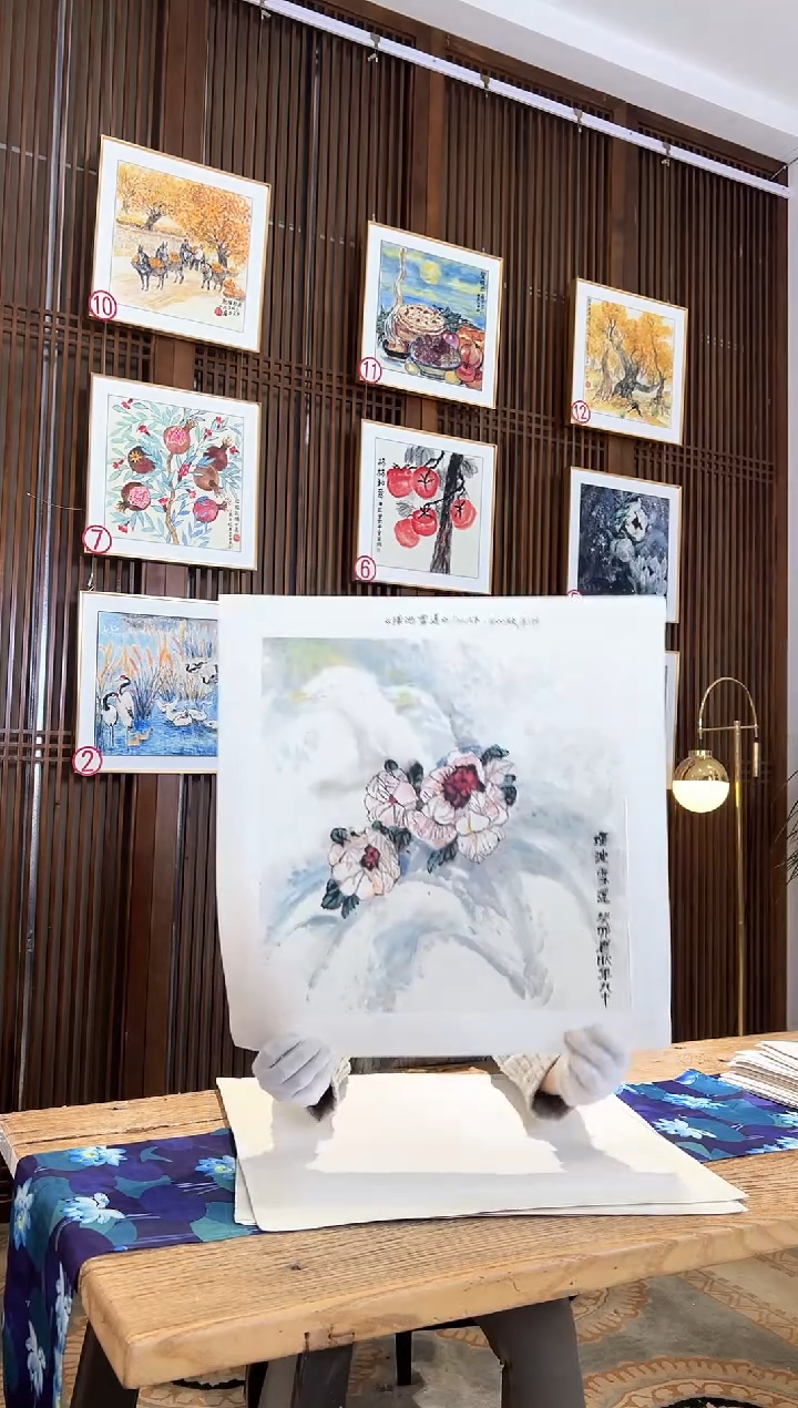 版画版画耿玉琨名章限量版画S