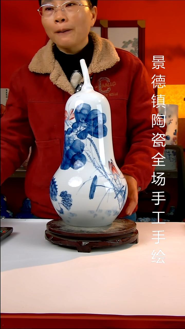 摆件陶瓷景德镇陶瓷 全场手工手绘