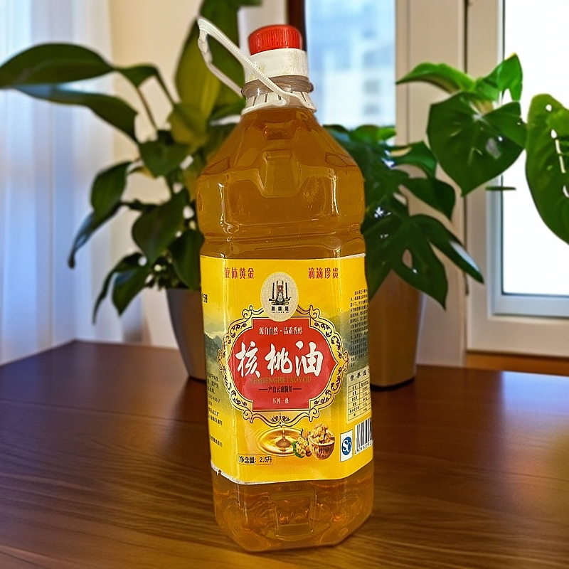 【香菊食品】德宏陇川县濮香菊高山核桃油2.5升